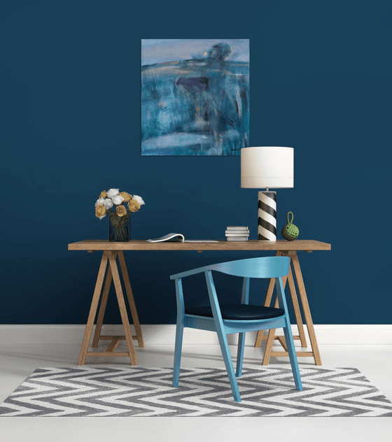 Landscape with Cow and Lake