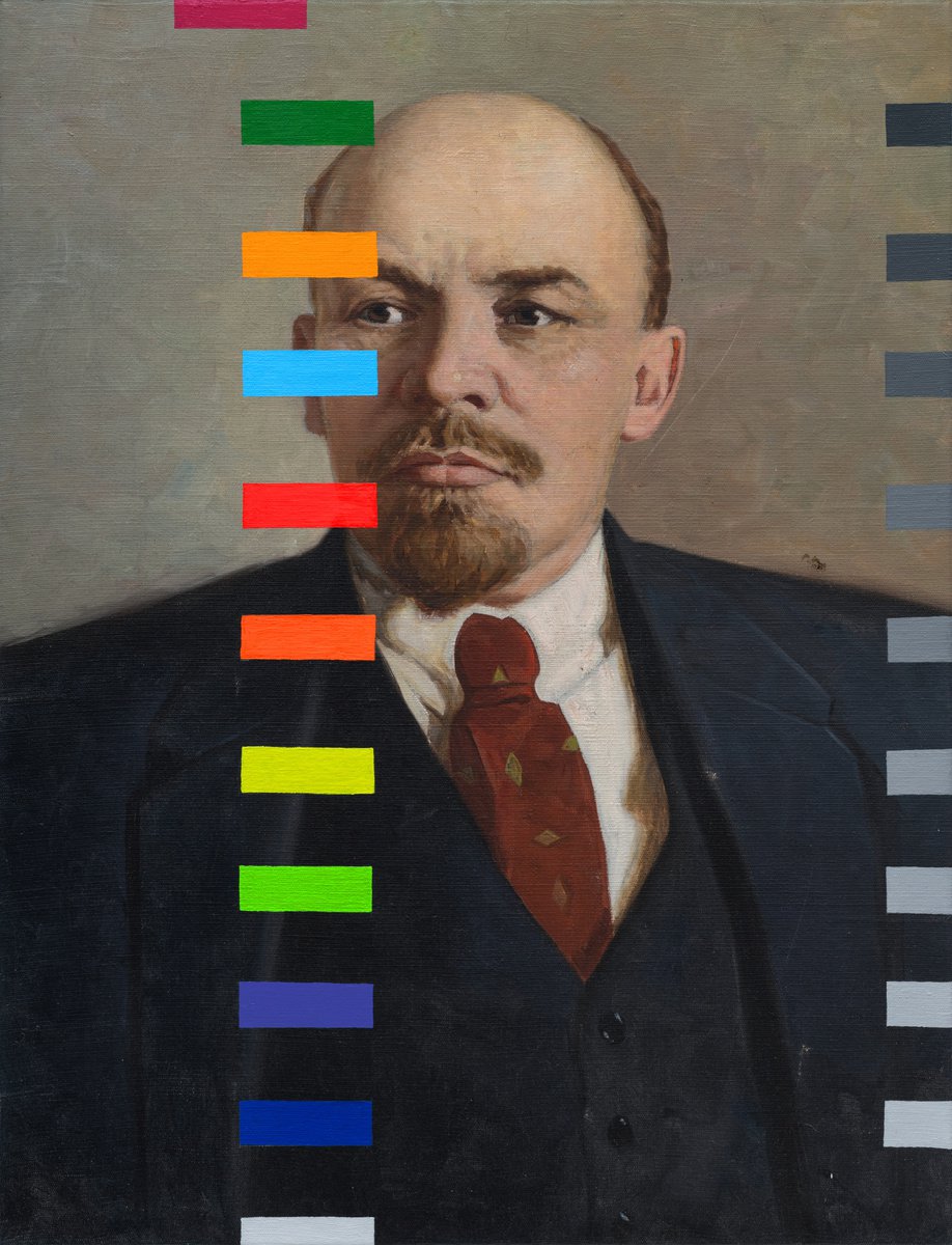 Lenin With A Color Test №2 by Oleksandr Balbyshev