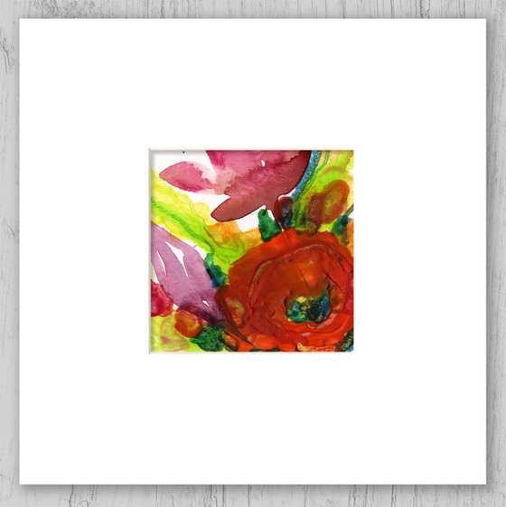 Encaustic Floral Collection 1