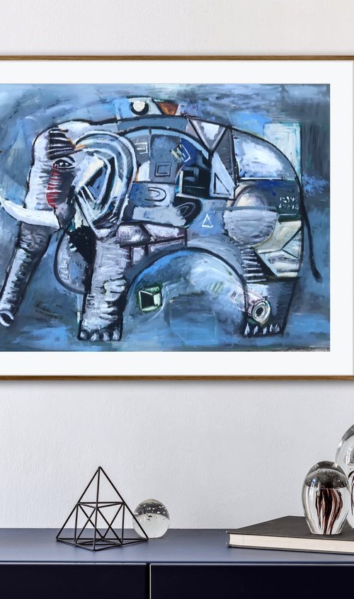 The good Elephant by Roberto Munguia Garcia