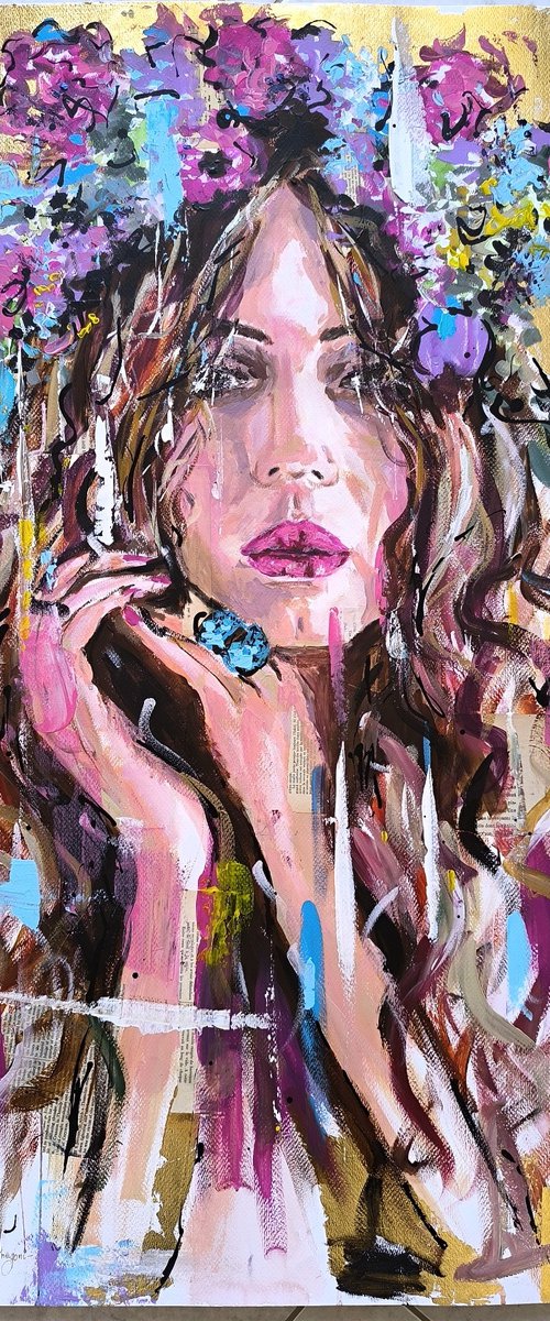 Blue Ring by Antigoni Tziora