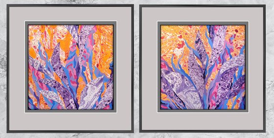 Set of 2 «Alien Flora»