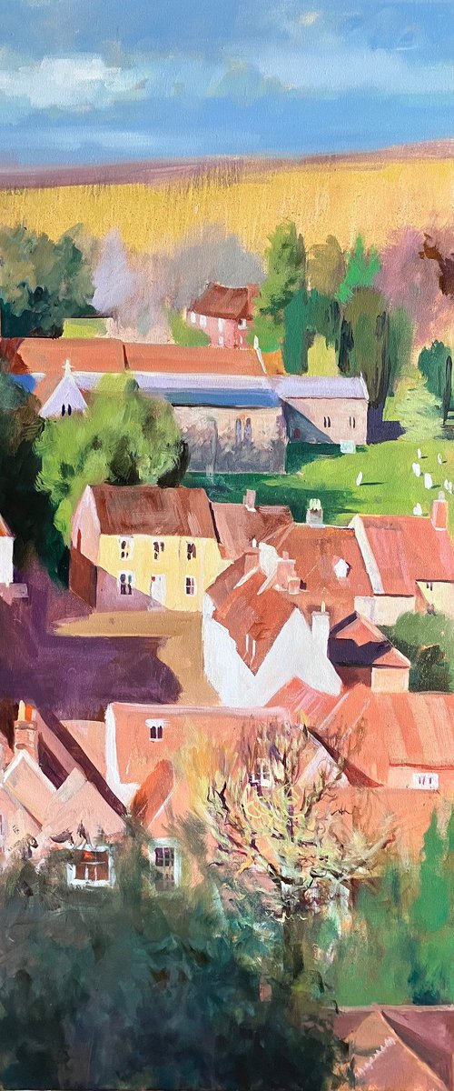 Hambledon from the Hill by John Welsh