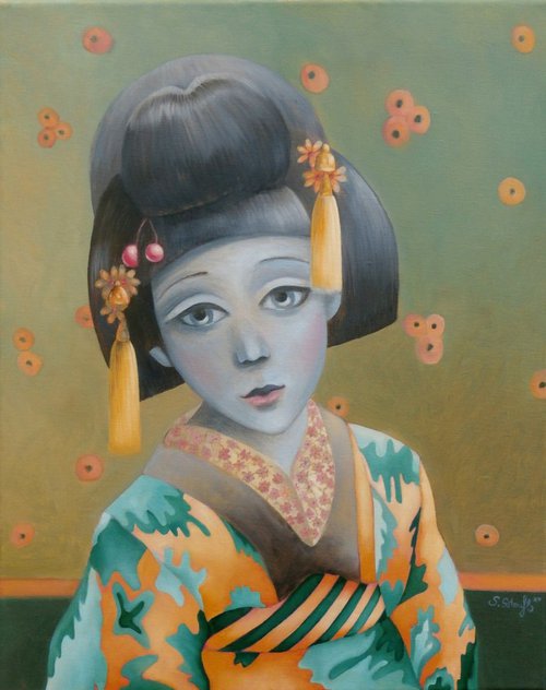 `Little Dreaming Geisha` by Sandra Gotautaite