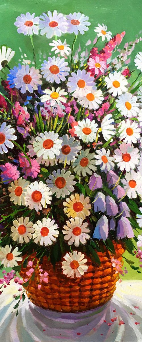 A bouquet of wildflowers by Olena Romanenko