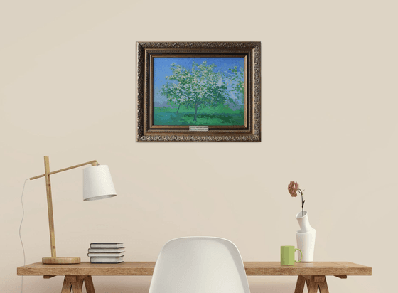 Blooming apple tree