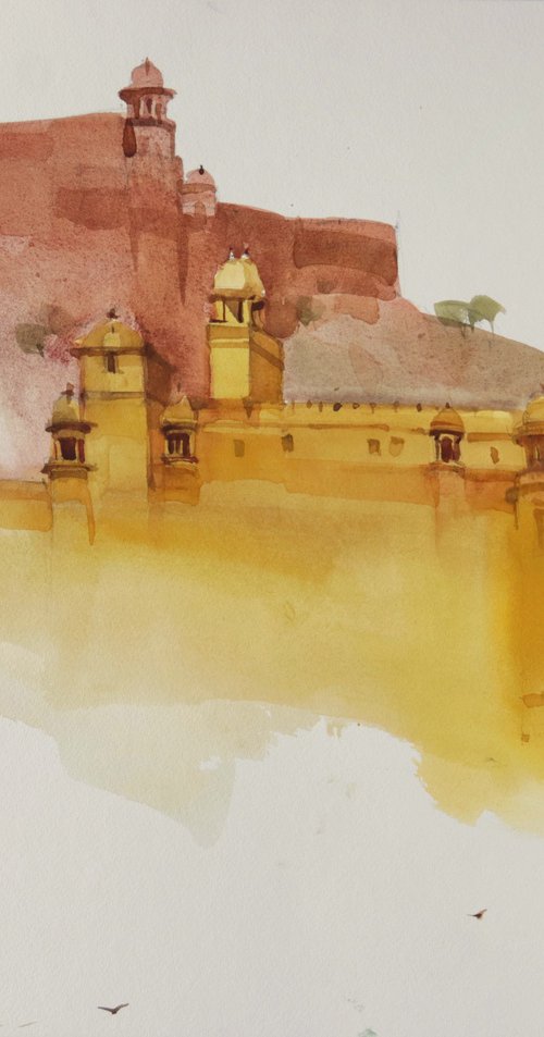 Jaipur yellows, summer light 2 by Prashant Prabhu