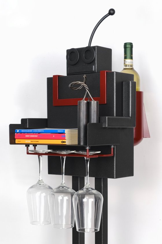 ASTROROBOOK METALLIC BLACK/BORDEAUX N2