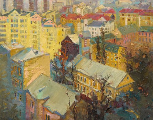 Podil. Kyiv by Victor Onyshchenko