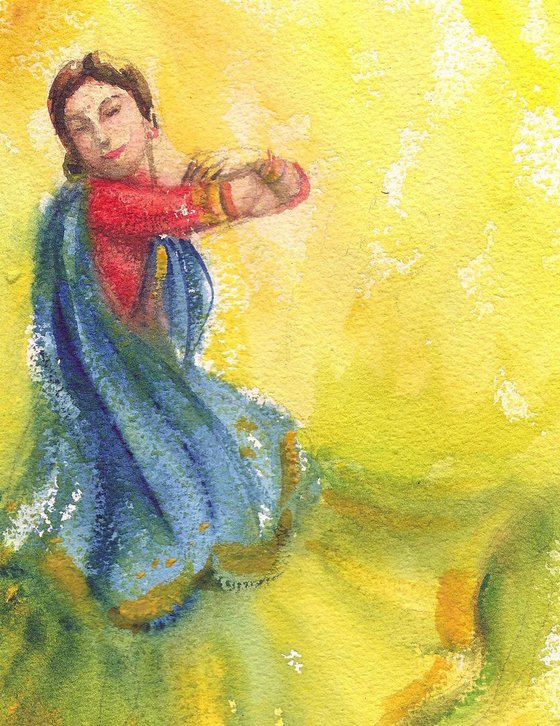 Indian Kathak Dancer 3