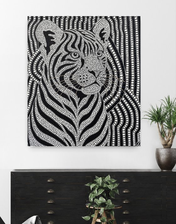 Psychedelic Tiger