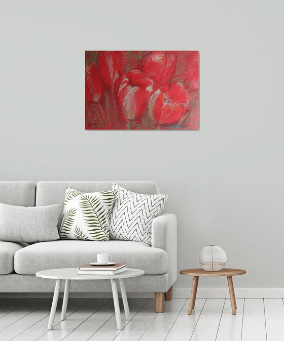 Tulips Red