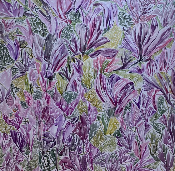 'Water Night Flowers'