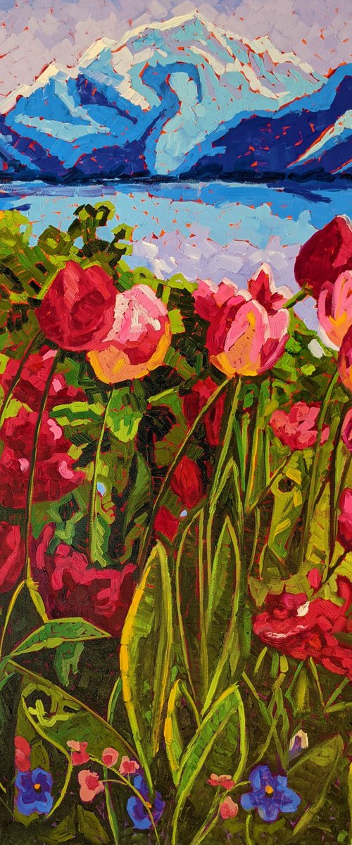 Spring tulips by IrinaGoldenfish