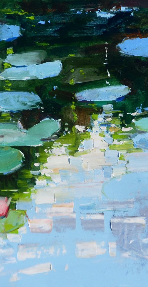 "Water lilies" by Yehor Dulin