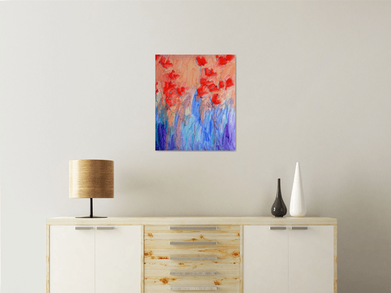 Poppies in Soft Light