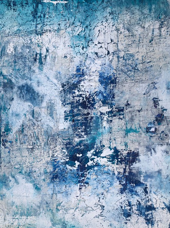 aged blue exposure (120 x 100 cm) Dee Brown