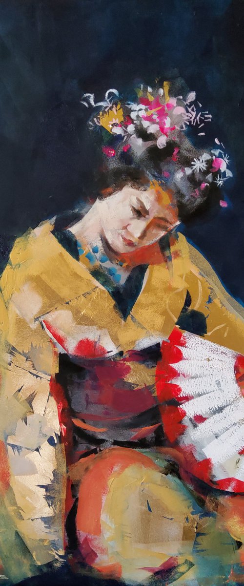 Gheisa serie 8 by Marina Del Pozo