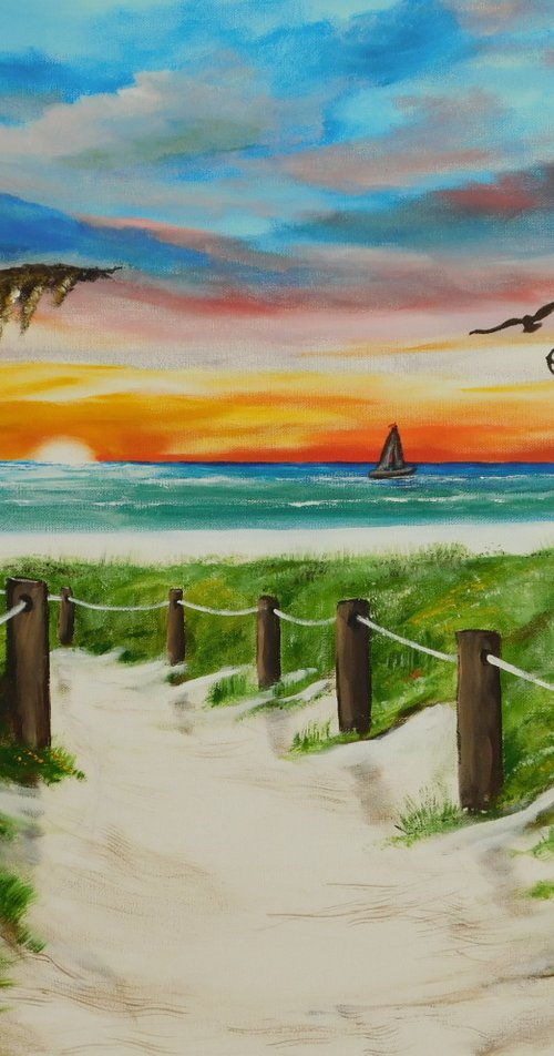 Sunrise In Paradise by Lloyd Dobson