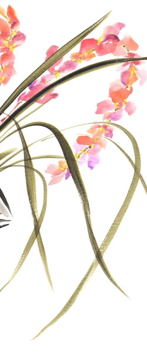 Orchid in Bloom by Hai Doan