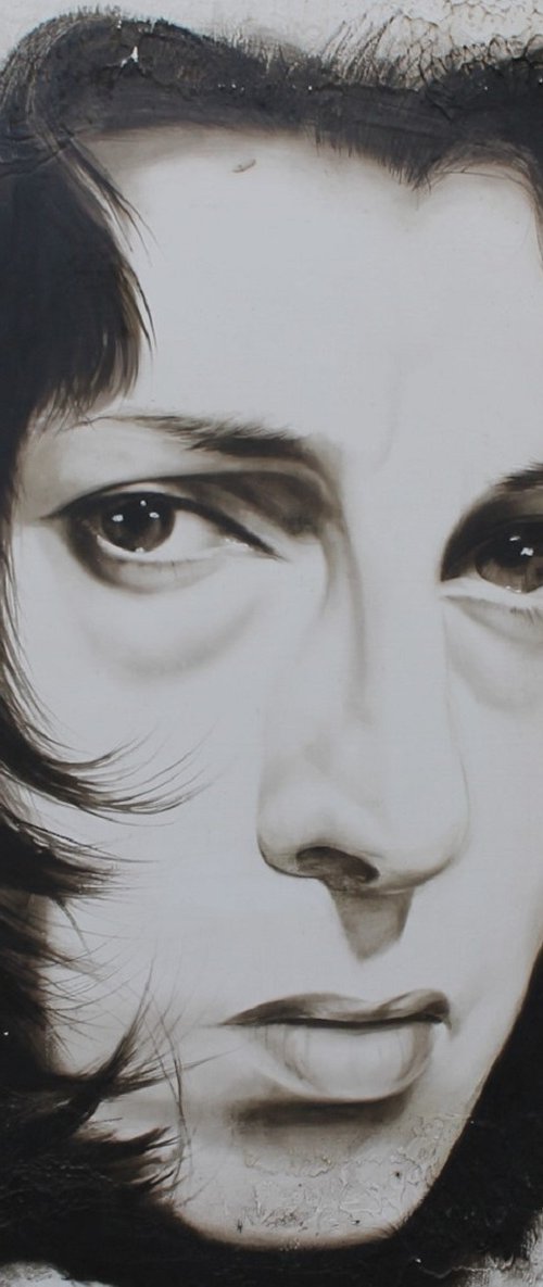 ANNA ritratto di Anna Magnani cm 50x50 by Nicoletta Bagatti