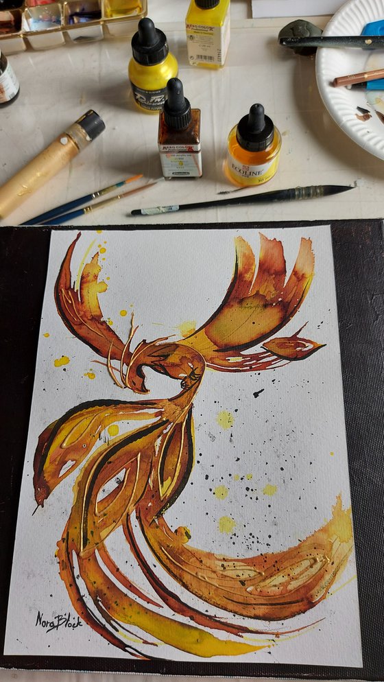 "Phoenix", 24x32x0,3 cm