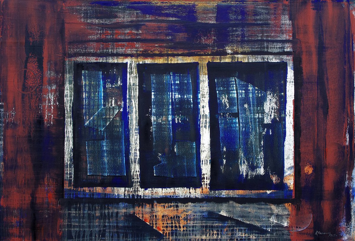 Abstract-26 By Richard Manning, 44 X 30, Artwork For Sale On Artfinder
