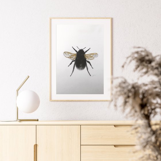 Gold leaf bumblebee