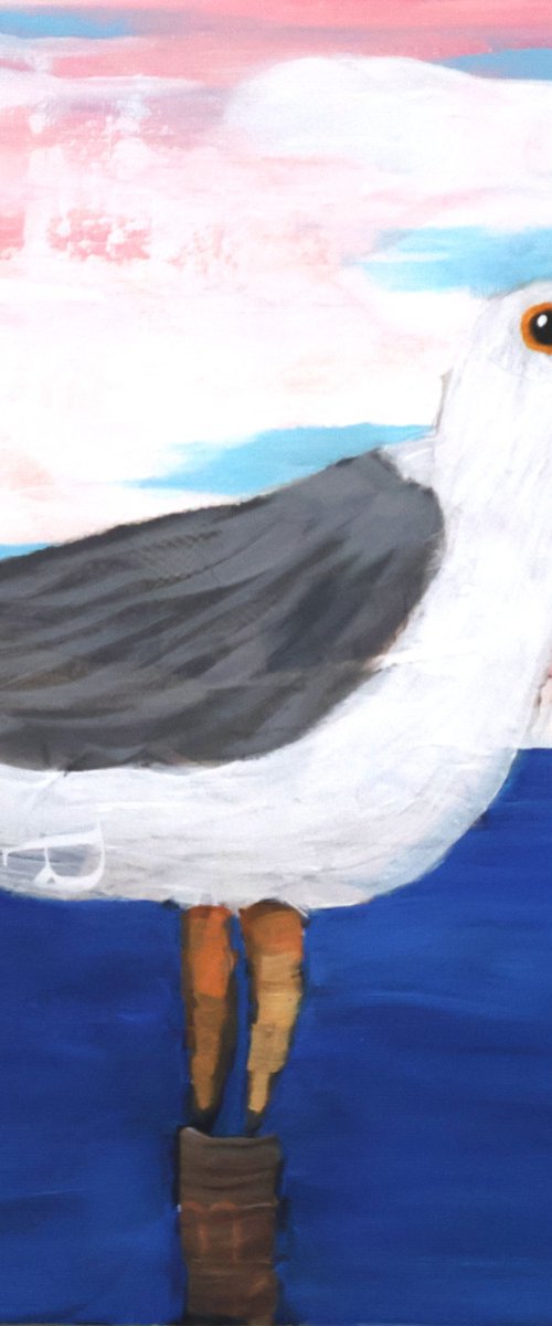 Seagull Michael by Mariann Johansen-Ellis