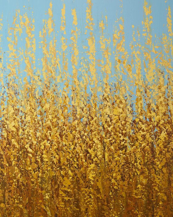 Nature's Gold - Abstract Field