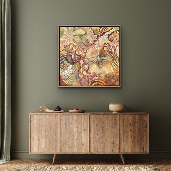 The warmth of wild bloom