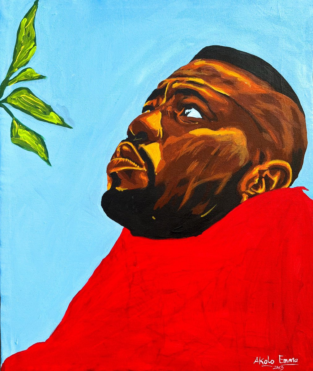 Looking Up To The Greens By Emmanuel Akolo, 16 X 20, Artwork For Sale On Artfinder