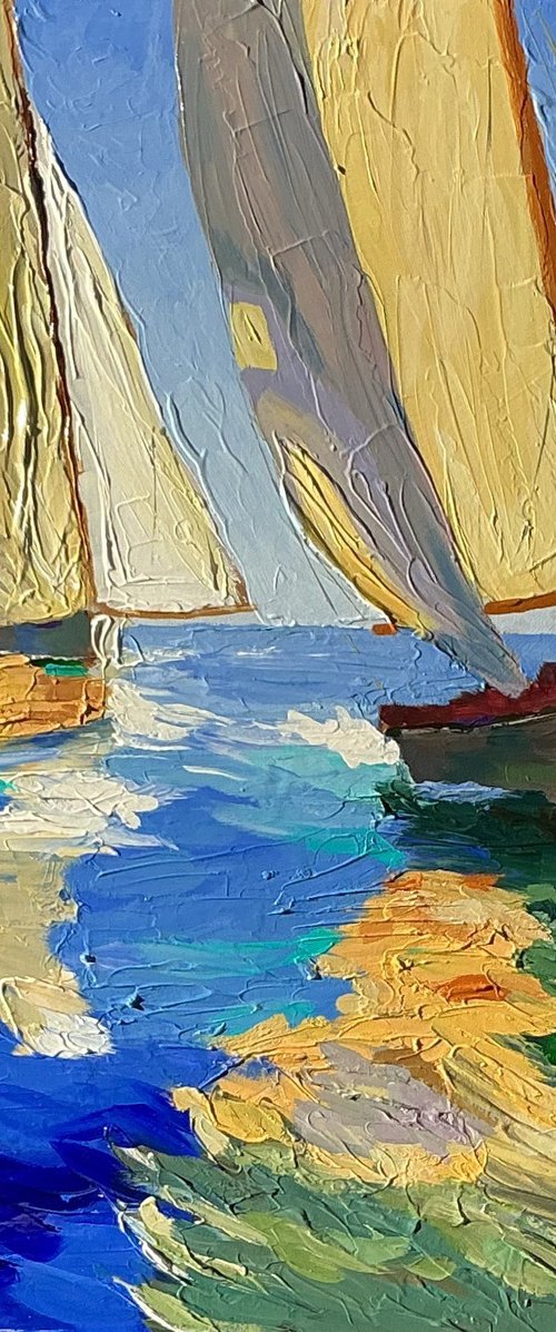 Les Voiliers by Daniel Murgatroyd