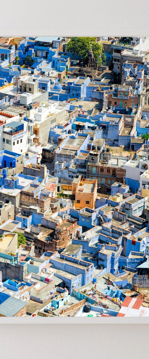 The Blue City II - (S) by Serge Horta