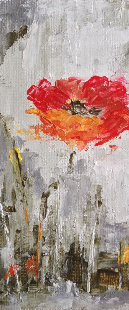 Poppies for Peace #5 by Rebecca Pells