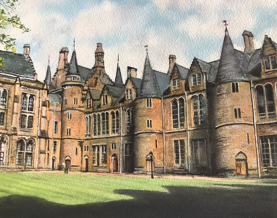 Summers day at Glasgows old university