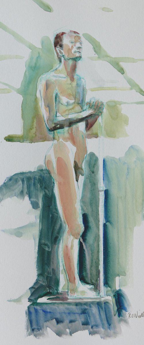 Standing male nude by Rory O’Neill