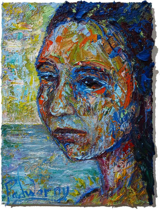 Original Oil Painting Portrait