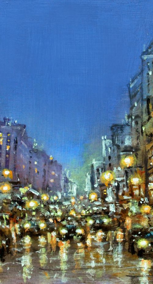 Rainy night by Vishalandra Dakur