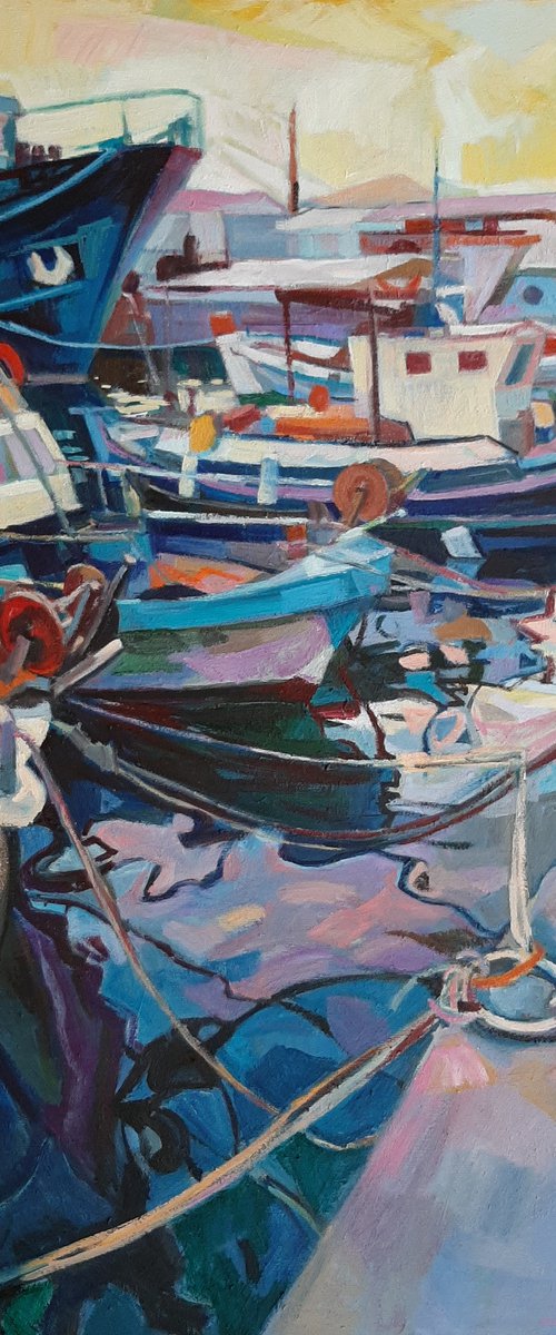 In the port by Maja Đokić Mihajlović