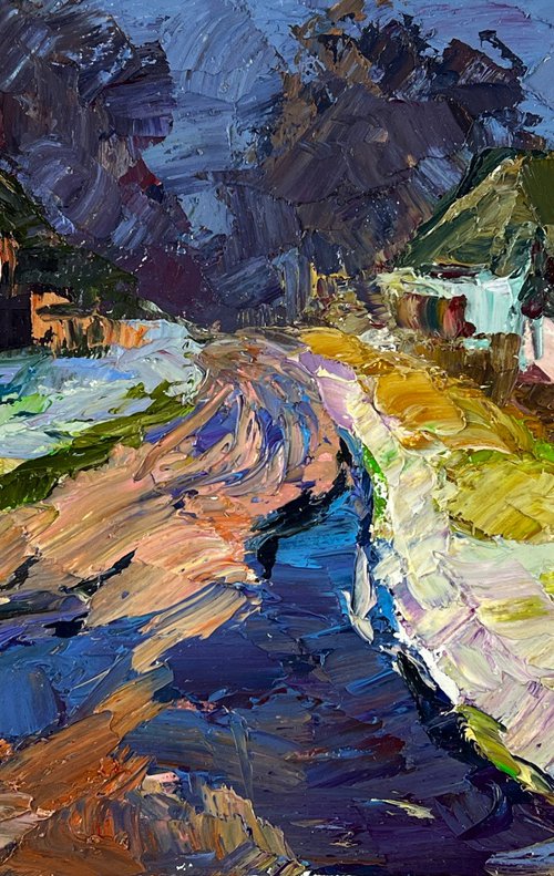 Surroundings of the Village by Boris Serdyuk