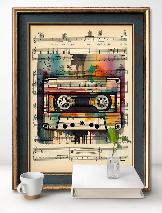 HiFi Retro White MixTape