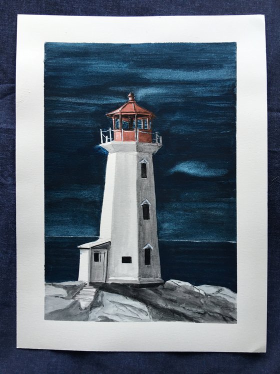 Lighthouse; Peggys Cove