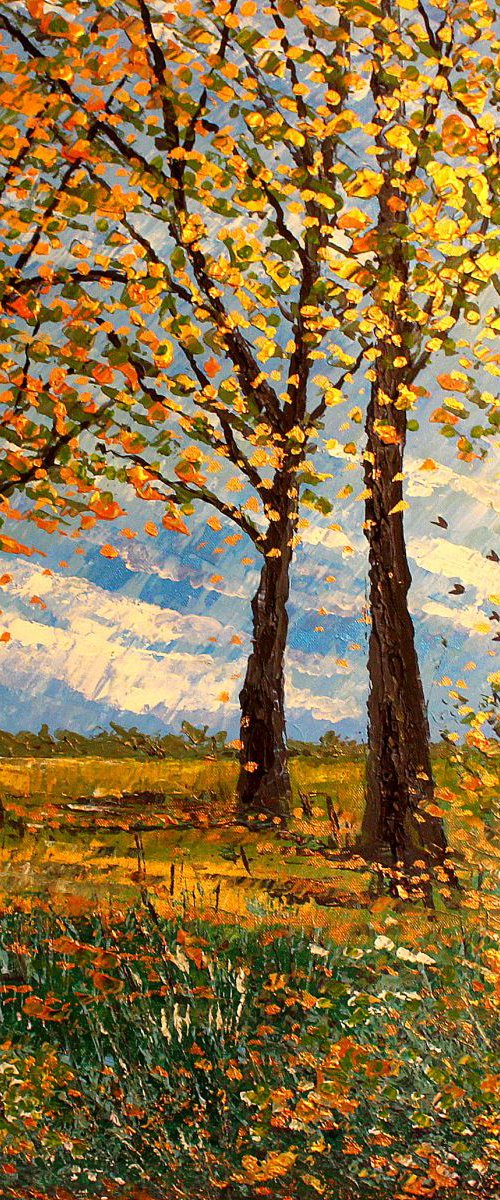 Autumn at Mottisfont I by Paul J Best
