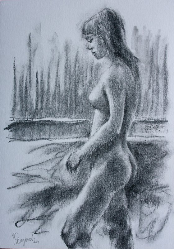 Near The River FF 54 Charcoal