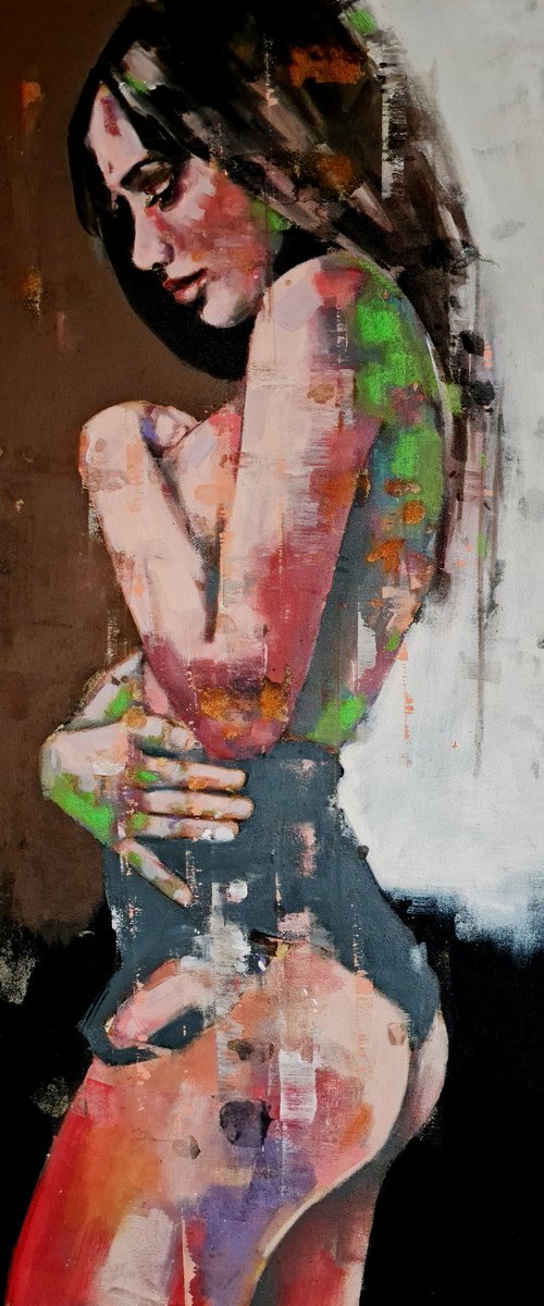 figure with green 1-27-21 by Thomas Donaldson