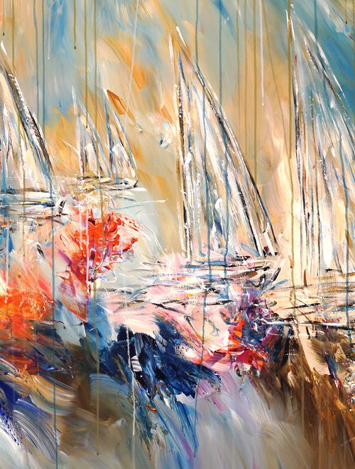 Sailing Boat Impressions L 1 by Peter Nottrott