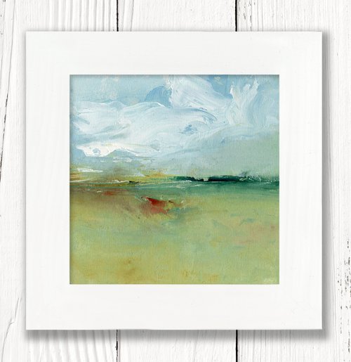 Oil Abstraction 170 - Framed Abstract Painting by Kathy Morton Stanion by Kathy Morton Stanion