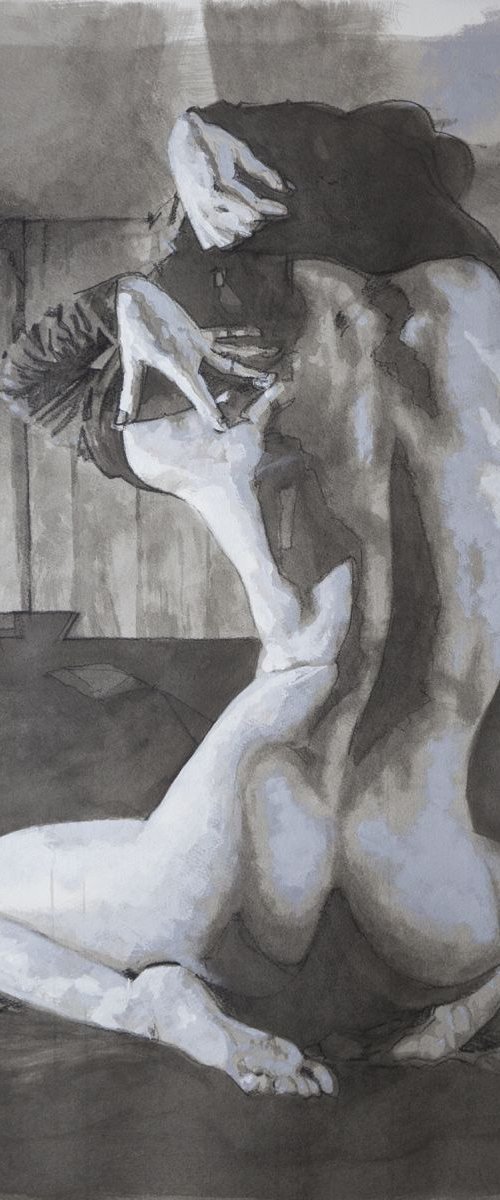 Amelie and her Vertebral Column by Mike Nicoll