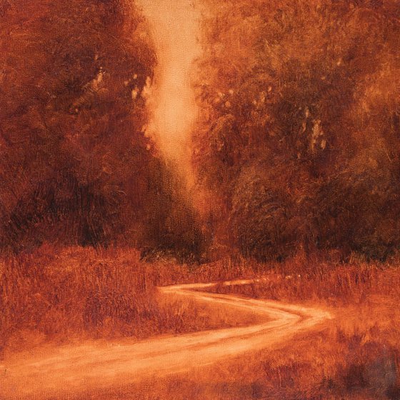 Country Road 8x8 inches